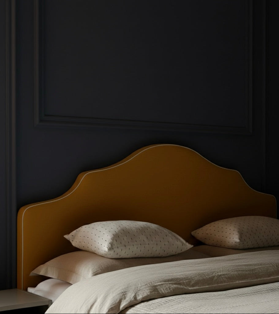 Deep Hues and Dramatic Lines: Creating a Bedroom Mood